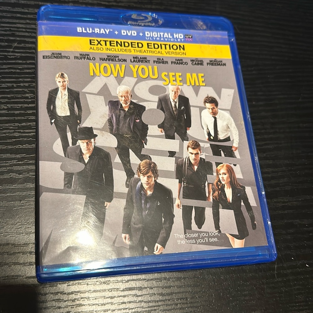Now You See Me on Blu-Ray